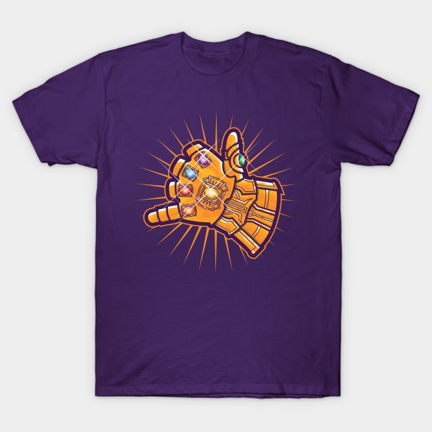 The Shaka Gauntlet T-Shirt by vecturo